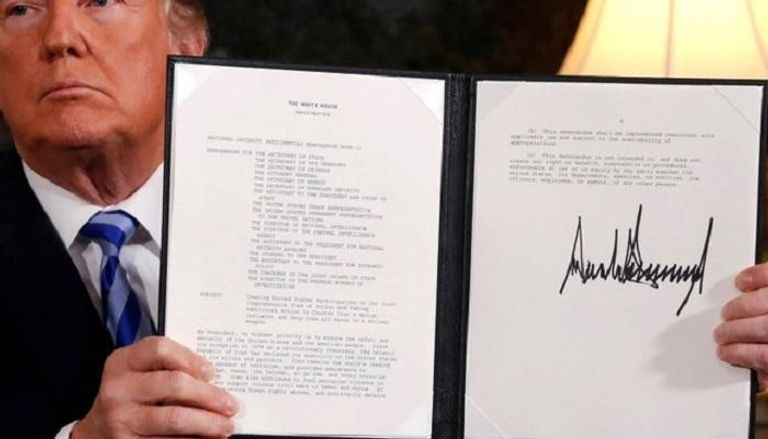 قرار ترامب بالانسحاب من الاتفاق النووي الإيراني- رويترز