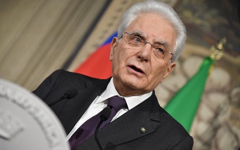 الرئيس الإيطالي سيرجيو ماتاريلا