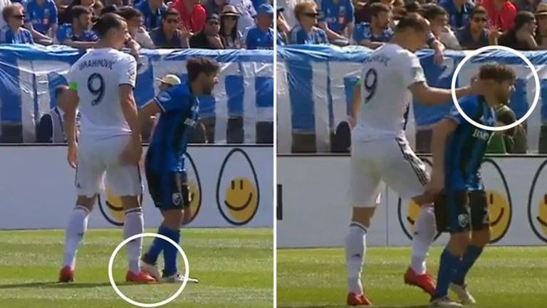 إبراهيموفيتش زلاتان إبراهيموفتش مهاجم لوس أنجلوس جالاكسي