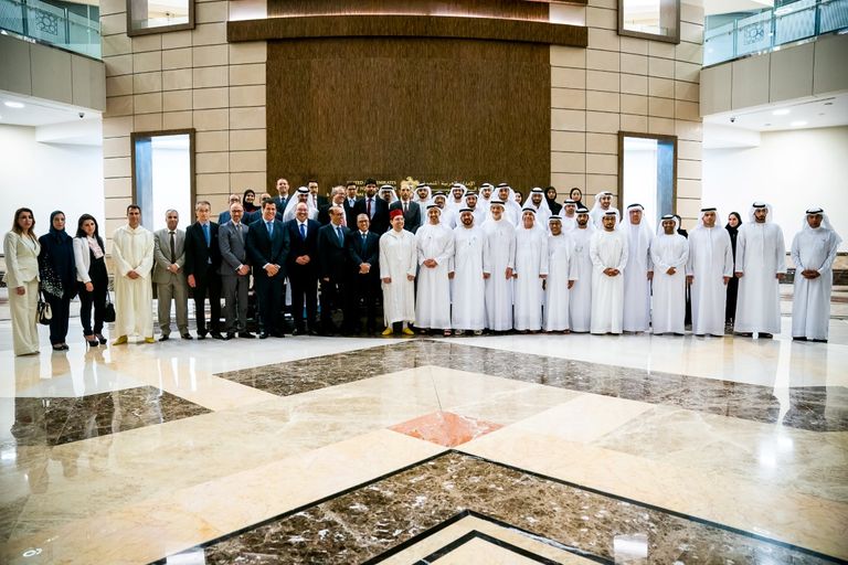 الشيخ عبدالله بن زايد يترأس أعمال اللجنة الإماراتية - المغربية المشتركة في أبوظبي الشيخ عبدالله بن زايد ووزير الشؤون الخارجية المغربي ناصر بوريطة