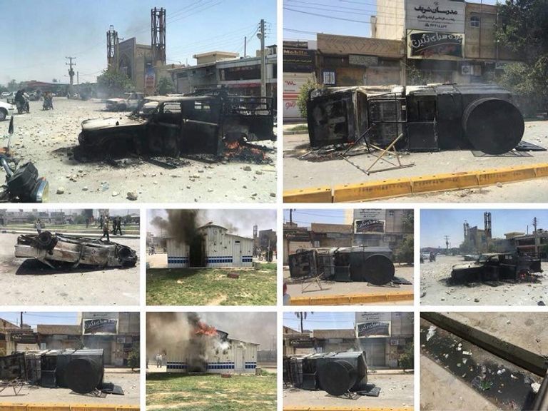 احتجاجات شعبية في إيران - أرشيفية