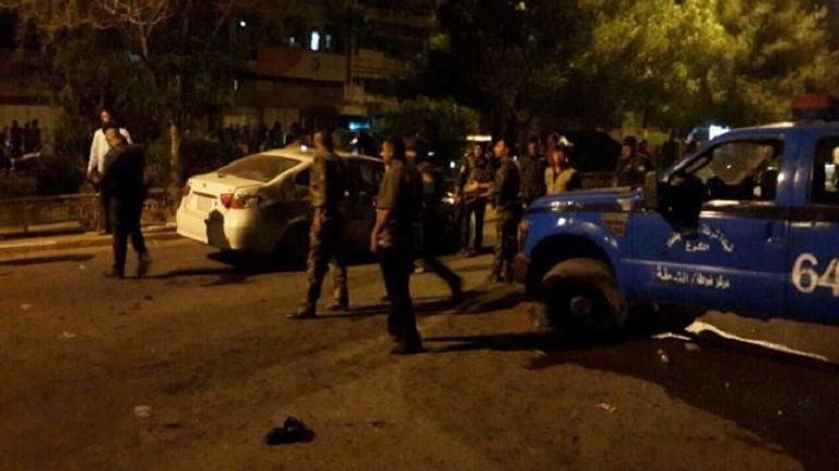 صورة من موقع الهجوم صورة من موقع الهجوم