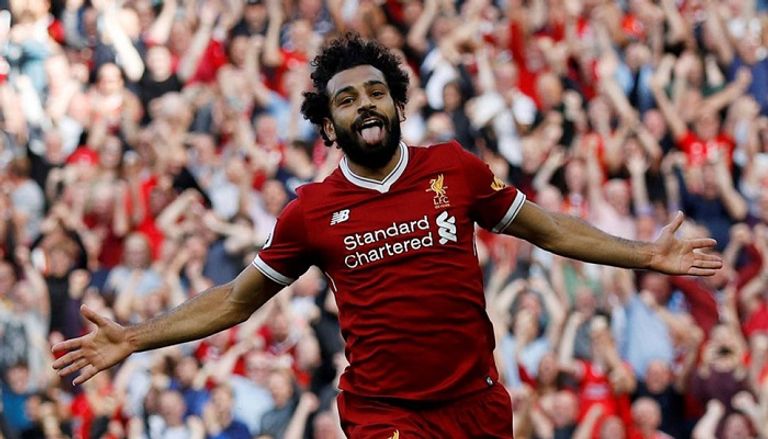 محمد صلاح إيان راش مهاجم الريدز السابق