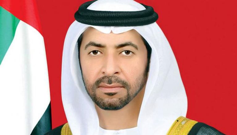 الشيخ حمدان بن زايد آل نهيان ممثل الحاكم في منطقة الظفرة رئيس هيئة الهلال الأحمر الإماراتي