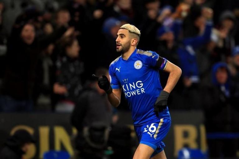 الجزائري رياض محرز بيب جوارديولا وأوناي إيمري