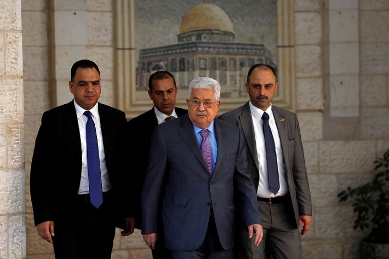 محمود عباس رئيس فلسطين- رويترز