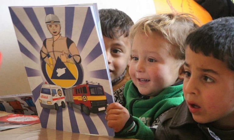 إعاجة تأهيل أطفال إدلب مبادرات مدنية بقيادة النساء في إدلب