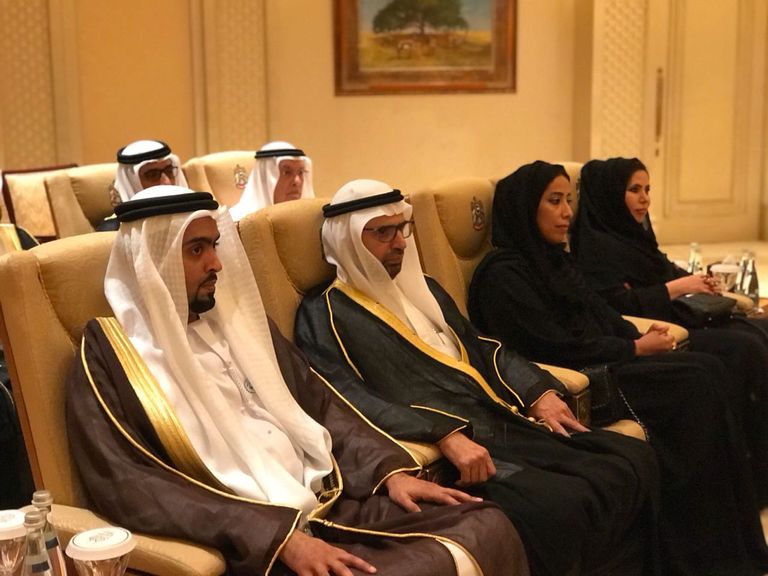 جانب من اجتماع وزراء إعلام الدول العربية الداعية لمكافحة الإرهاب