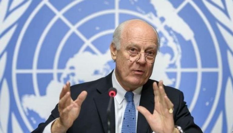 مبعوث الأمم المتحدة إلى سوريا ستافان دي ميستورا