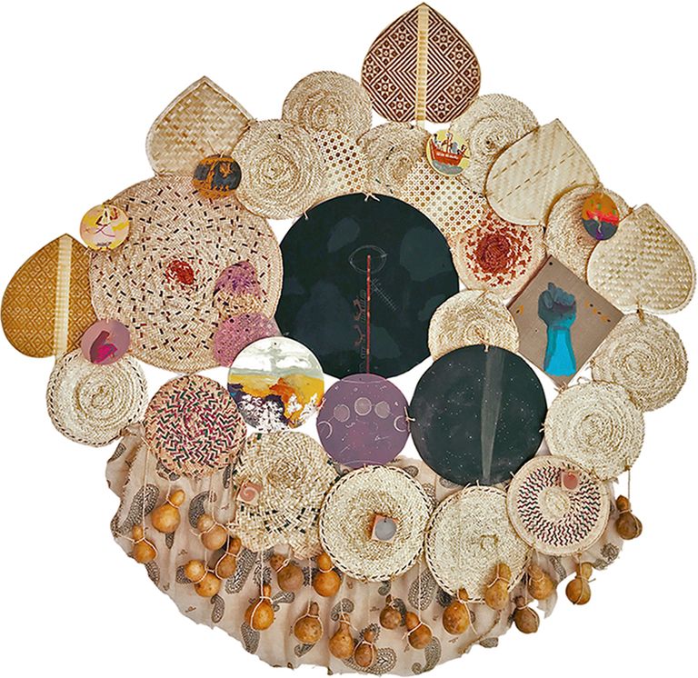 أحد أعمال الفنانة البرازيلية إليزابيث دورازيو