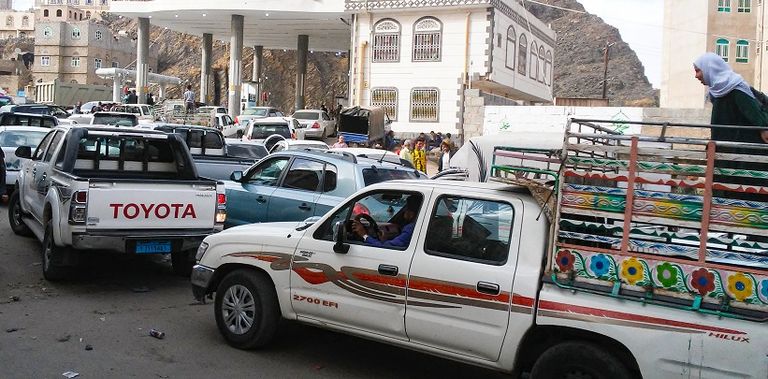 أزمة الوقود في صنعاء 