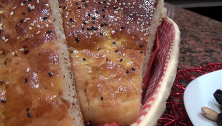 خبز الدار الجزائري طاجين لَحْلَوْ الجزائري