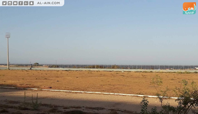 ملعب درنة بعد التحرير