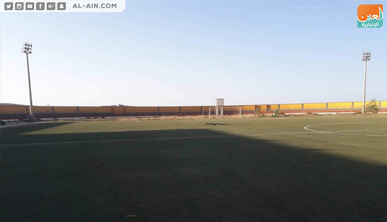 ملعب درنة بعد التحرير
