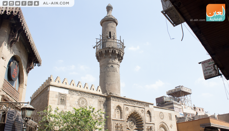 واجهة مسجد الأقمر بالقاهرة الفاطمية 