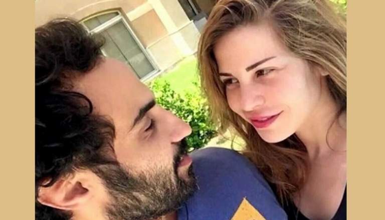  أحمد فهمي وزوجته منة حسين فهمي قبل الانفصال