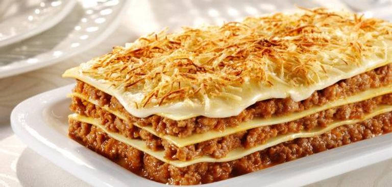 لازانيا باللحم المفروم