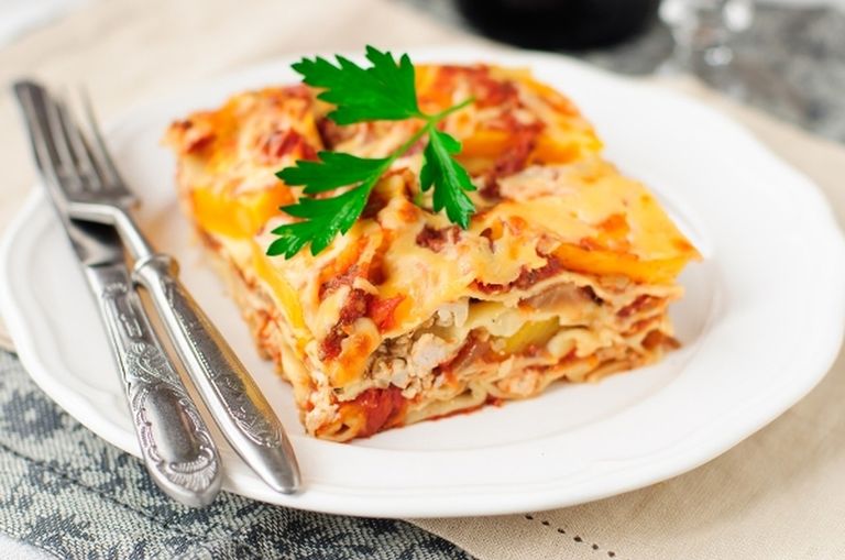 لازانيا باللحم المفروم