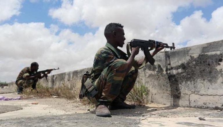 الجيش الصومالي خلال التدريبات - أرشيف