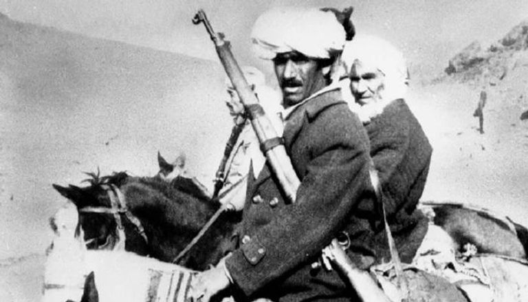 صورة من عام 1980 لأفغان حاربوا القوات السوفيتية
