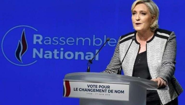 زعيمة اليمين المتطرف في فرنسا