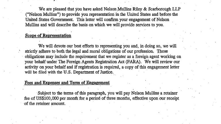 الوثائق كشفت اتفاقيات بين قطر وشركة أمريكية