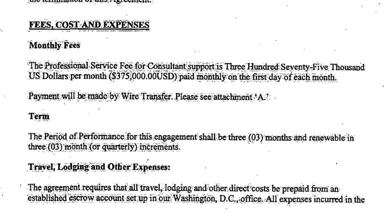 الوثائق كشفت اتفاقيات بين قطر وشركة أمريكية