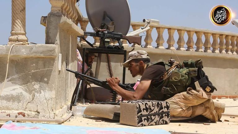 عناصر من الجيش الليبي