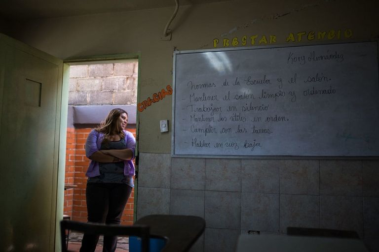 المدرسون هجروا مدارس فنزويلا