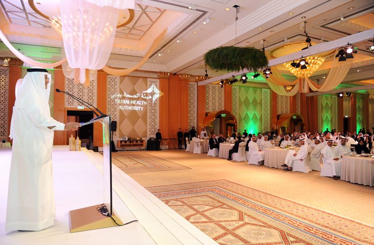 حميد محمد القطامي المدير العام لهيئة الصحة بدبي