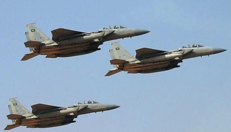 طائرات مقاتلة تابعة للتحالف العربي
