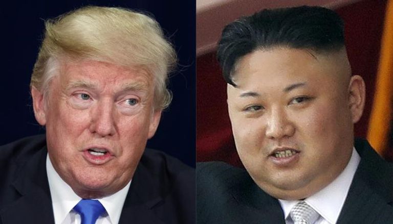  الرئيس الأمريكي دونالد ترامب وزعيم كوريا الشمالية كيم جونج أون