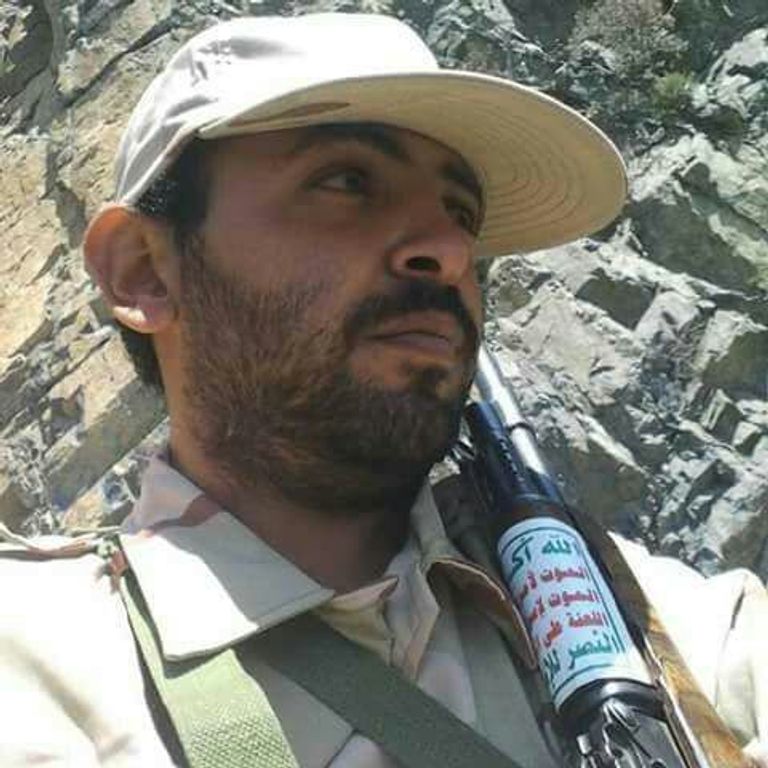 القيادي في مليشيا الحوثي ماجد محيي الدين عناصر لمليشيا الحوثي ـ أرشيفية