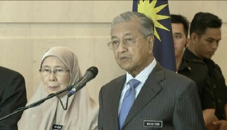  رئيس الوزراء الماليزي مهاتير محمد
