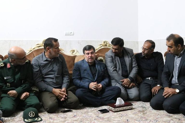 جانب من الزيارة الحرس الثوري الإيراني- أرشيفية