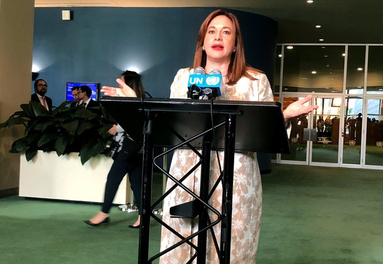 إسبينوزا جارسيز رئيسة للدورة 73 للجمعية العامة للأمم المتحدة