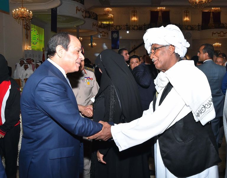 الرئيس السيسي خلال حفل إفطار الأسرة المصرية