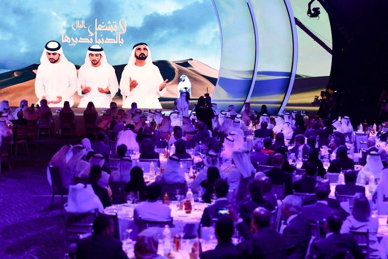 الشيخ محمد بن راشد آل مكتوم يعلن النتائج السنوية للمبادرات