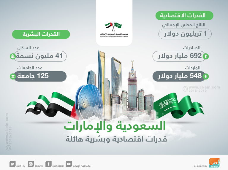 الإمارات والسعودية تبنيان رؤية مستقبلية مشتركة