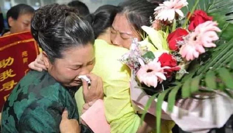 سيدة صينية تعود لأسرتها بعد اختطافها منذ 30 عاما
