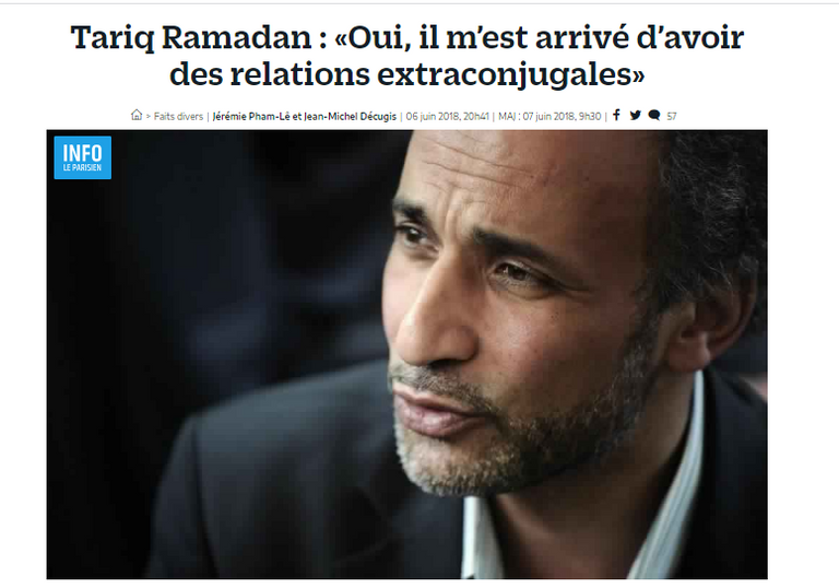 طارق رمضان حفيد مؤسس تنظيم الإخوان
