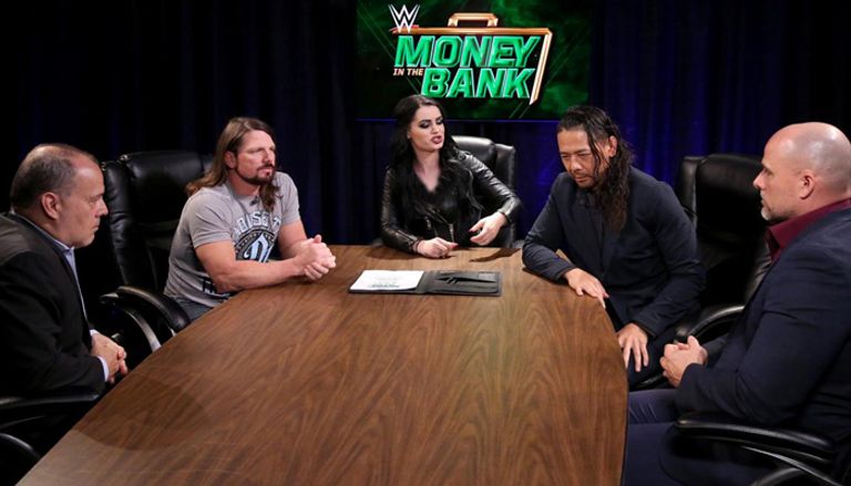 إيه جيه ستايلز يصفع شينسكي ناكامورا