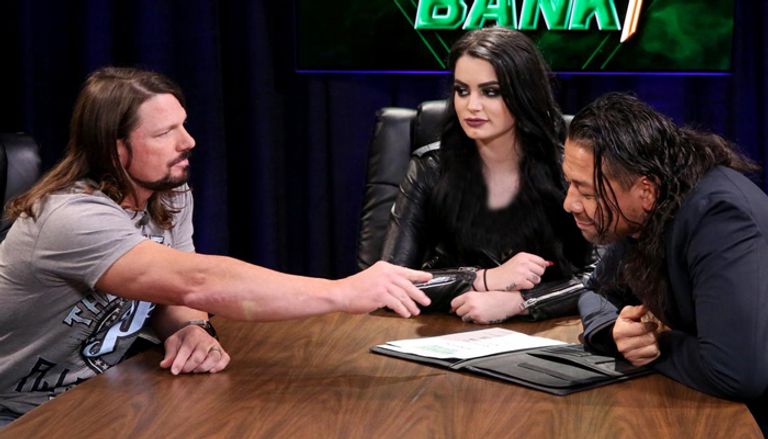 إيه جيه ستايلز يصفع شينسكي ناكامورا