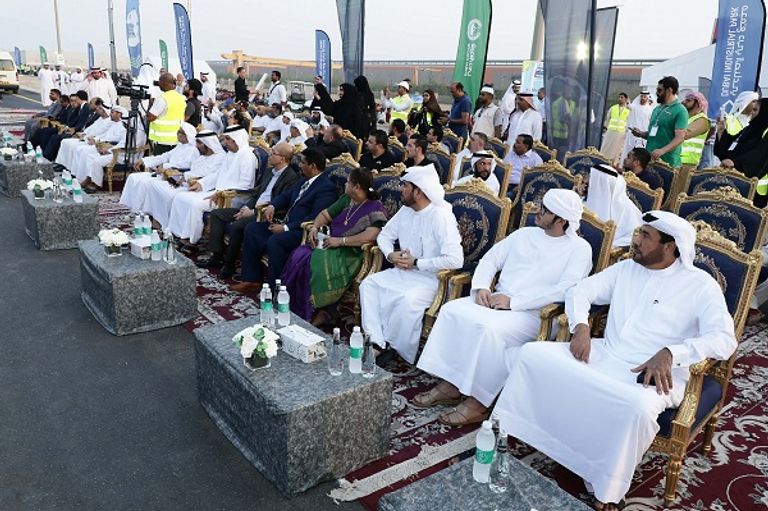 إفطار شرطة دبي الأطول في العالم 