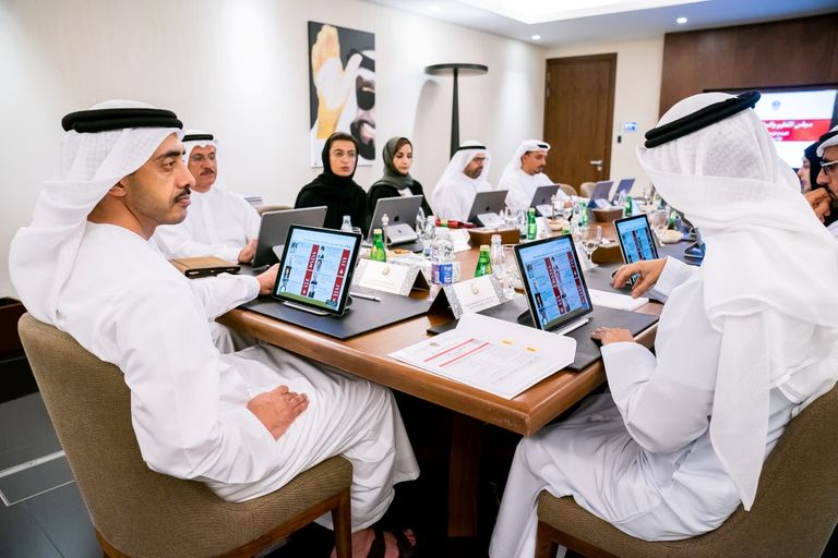 الشيخ عبدالله بن زايد يترأس اجتماع مجلس التعليم والموارد البشرية