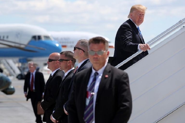 ترامب يغادر قمة مجموعة السبع غاضبا- رويترز