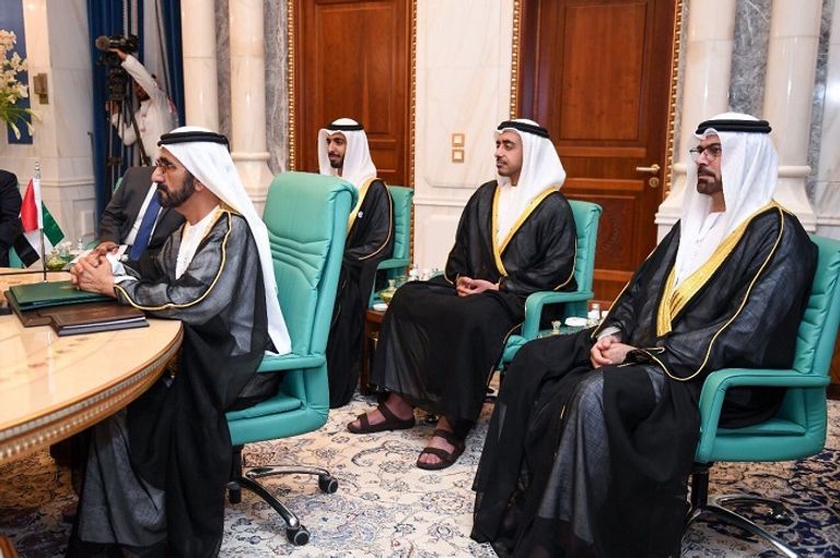 صورة من الاجتماع الرباعي لدعم الأردن بمكة المكرمة