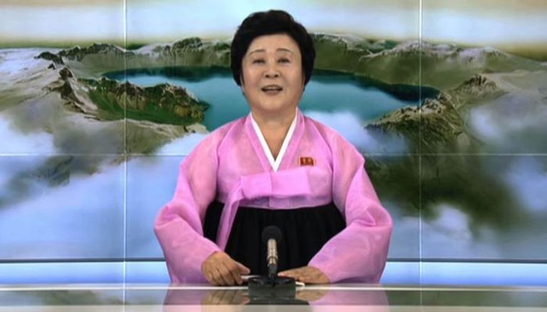 قارئة النشرة الكورية الشمالية المخضرمة ري تشون