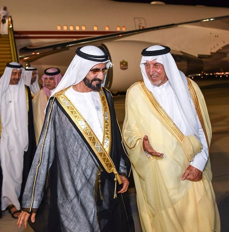 الشيخ محمد بن راشد يصل السعودية الشيخ محمد بن راشد يصل السعودية