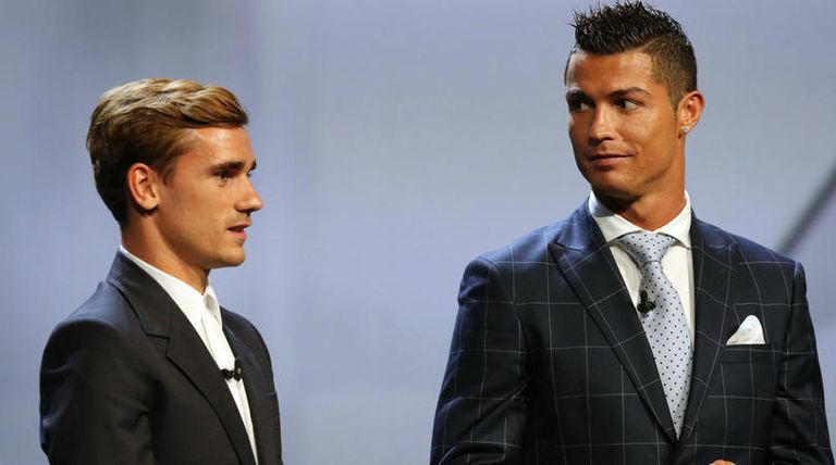 رونالدو وجريزمان خافيير تيباس رئيس رابطة الدوري الإسباني